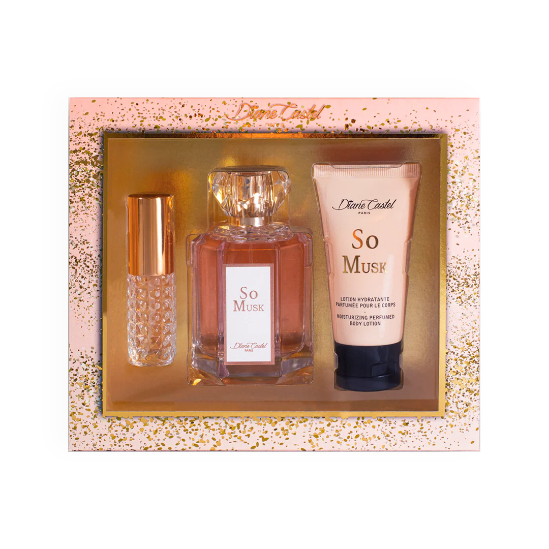 Coffret Parfum So Musk - Diane Castel