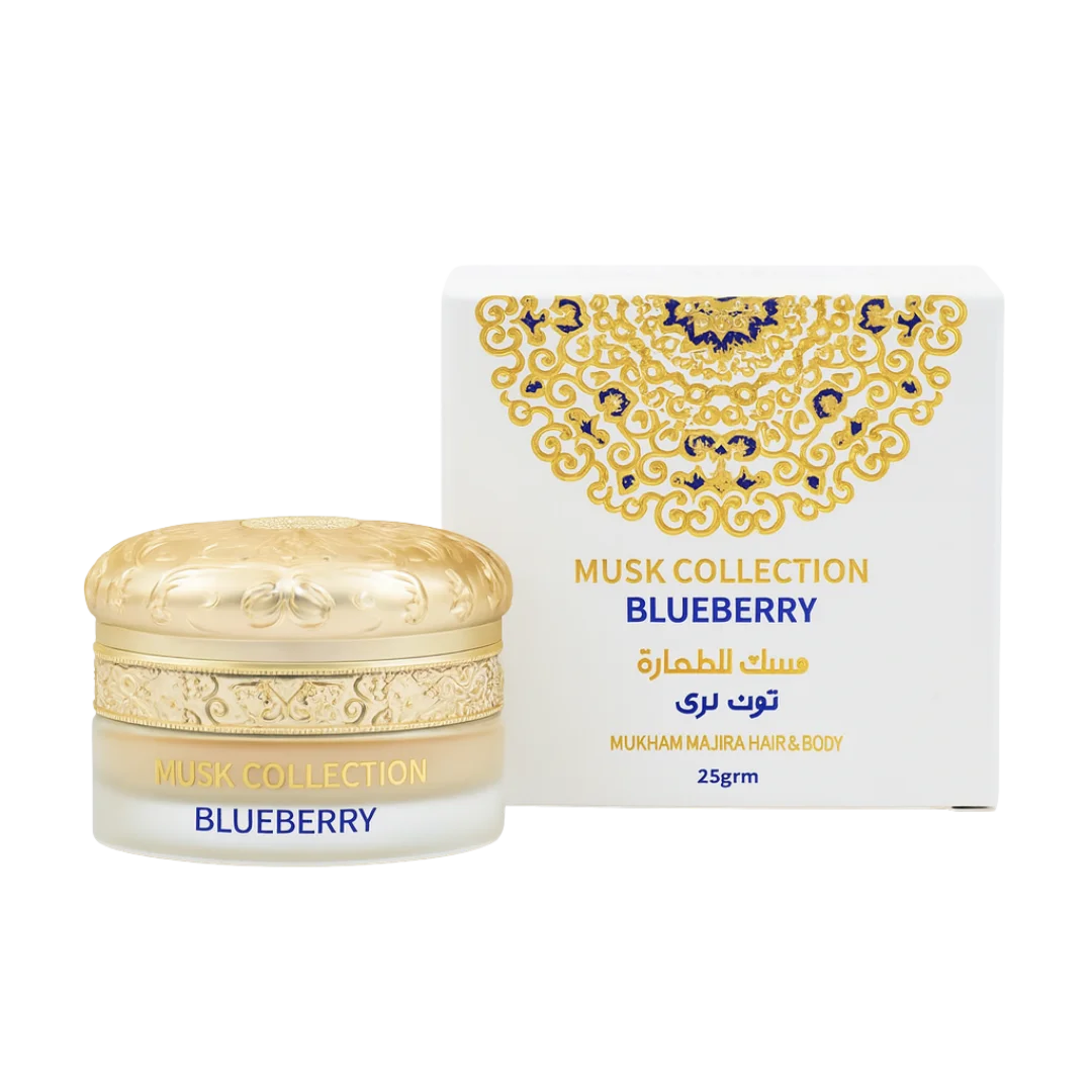 Baume Cheveux & Corps Blueberry 25g – Musk Collection