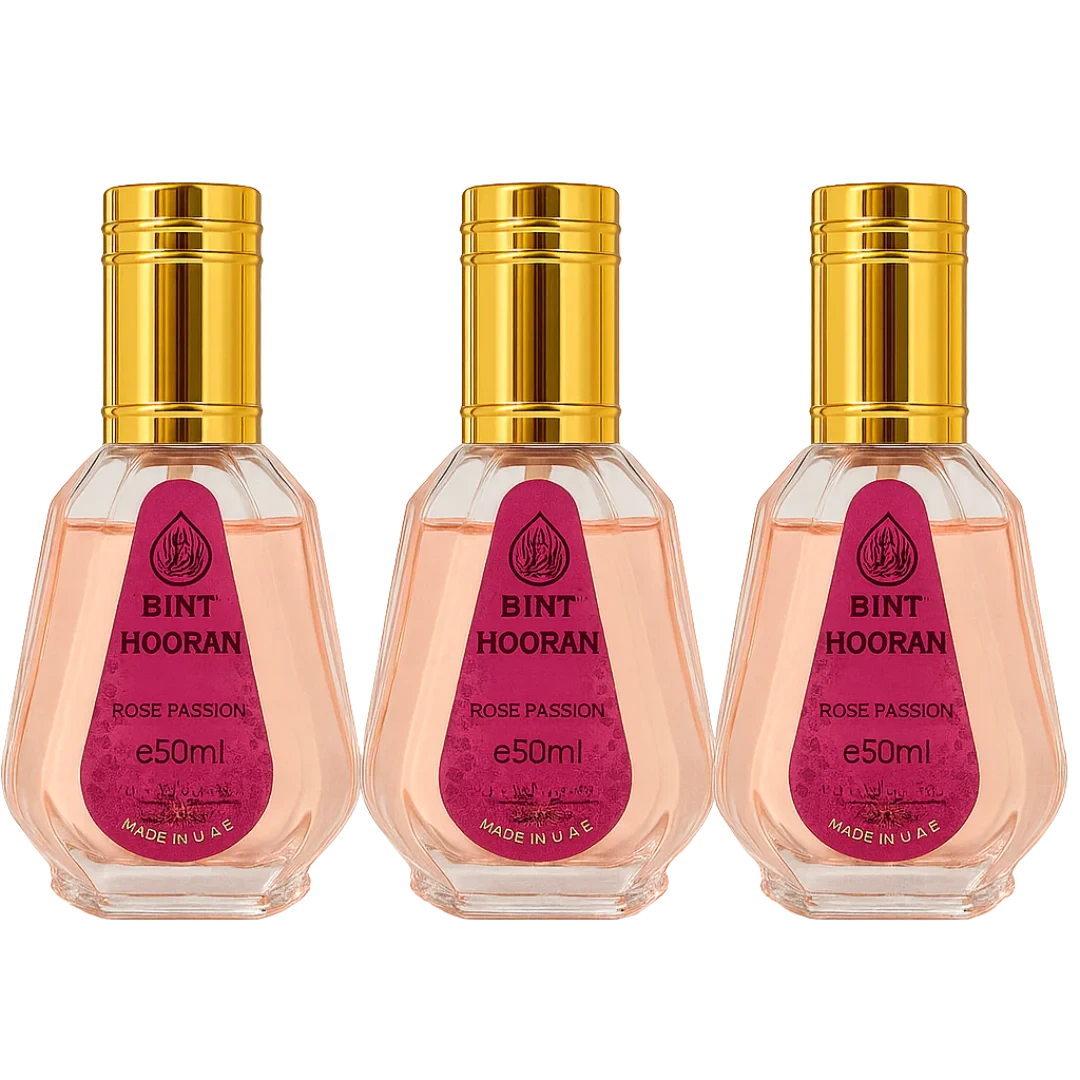 Bint Hooran Rose Passion (x12) - Ard Al Zaafran 50 ml