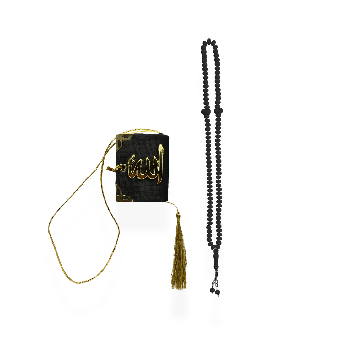 Coffret Coran & Chapelet (coloris multiples)