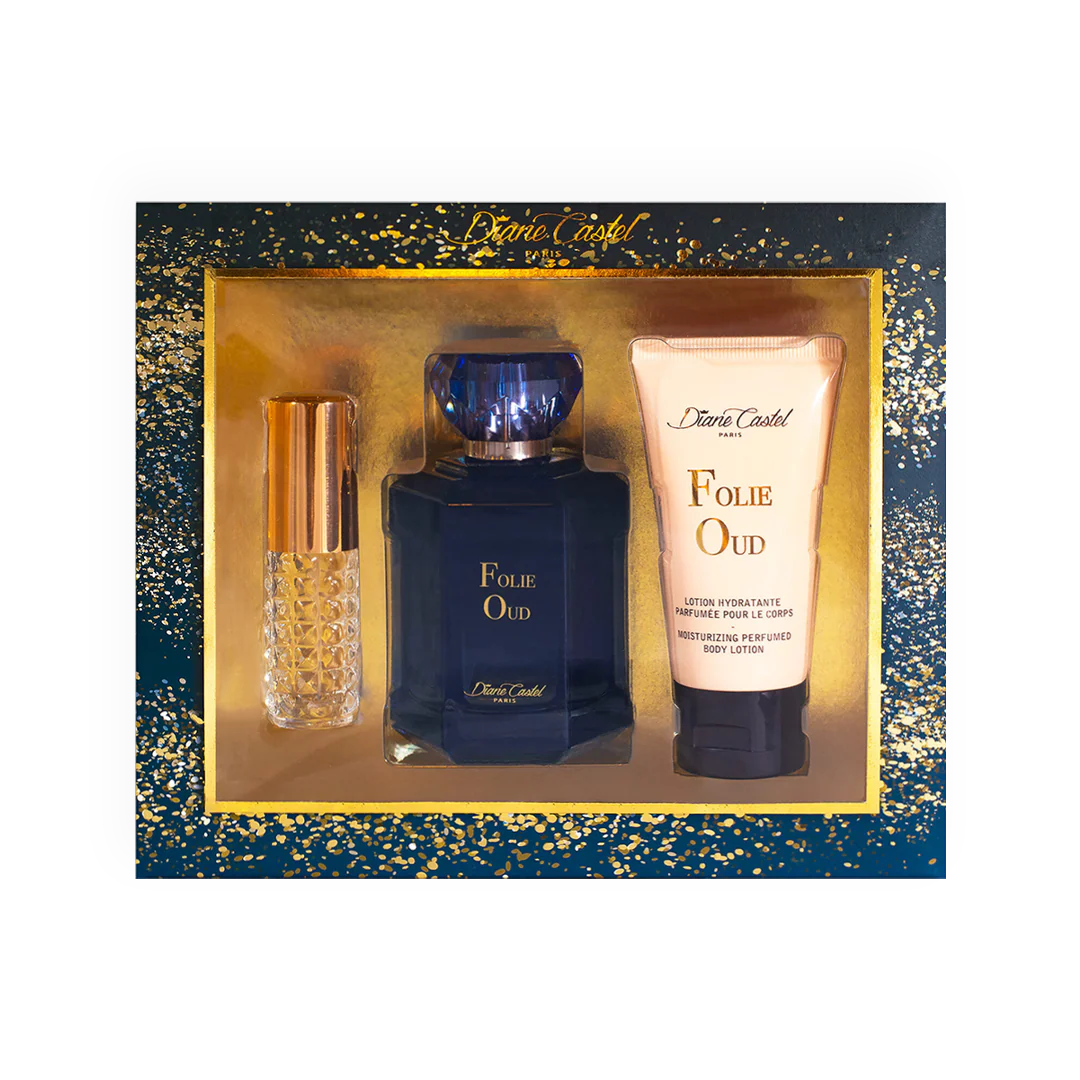 Coffret Parfum Folie Oud - Diane Castel