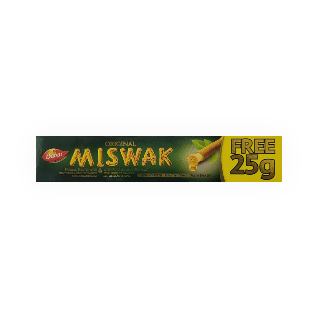 Dentifrice Miswak 25g - Dabur (lot de 12)