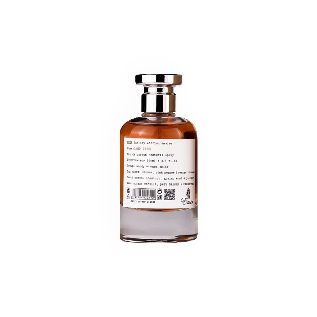 Eau de Parfum Emir Camp Fire Factory Edition 100ml - Paris Corner