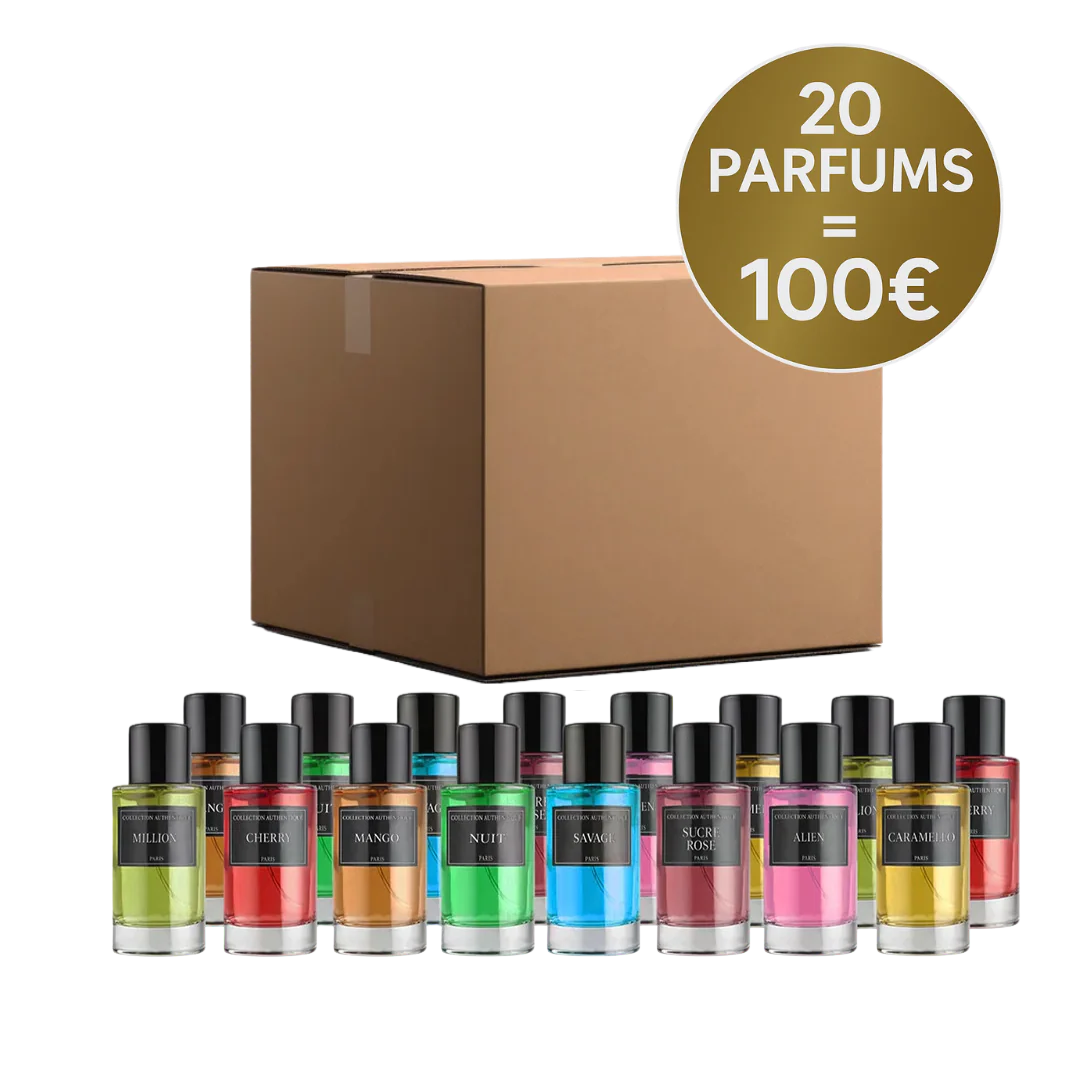 LOT DE 20 PARFUMS POUR 100 EUROS COLLECTION PRIVÉE & LA DORÉE & ÉLIXIR