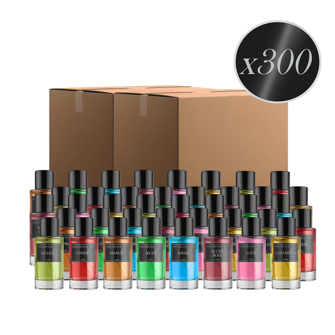 LOT DE 300 PARFUMS COLLECTION PRIVÉE - EDITION INTENSE