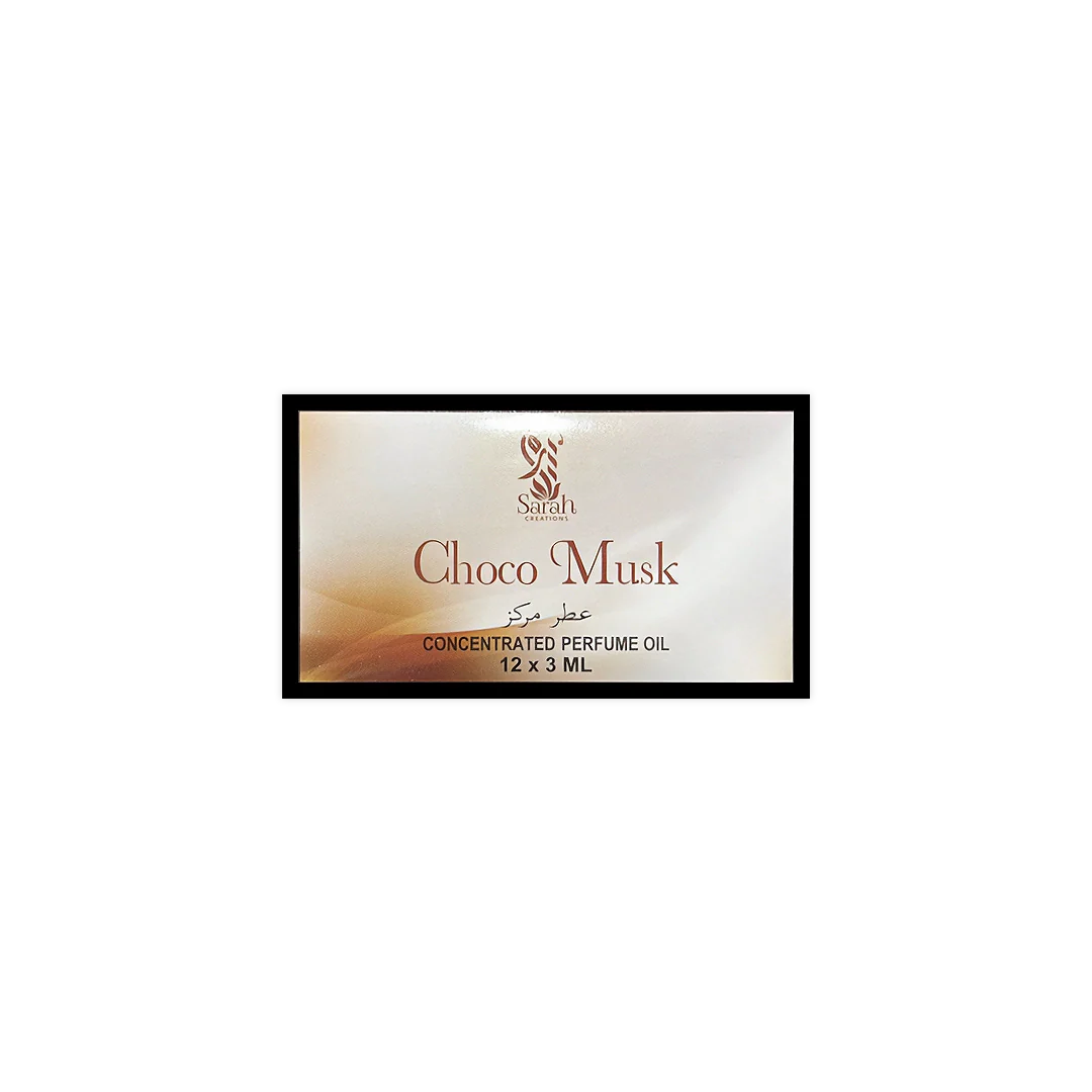 Musc Choco Musc 3ml - Sarah Creations (x12)