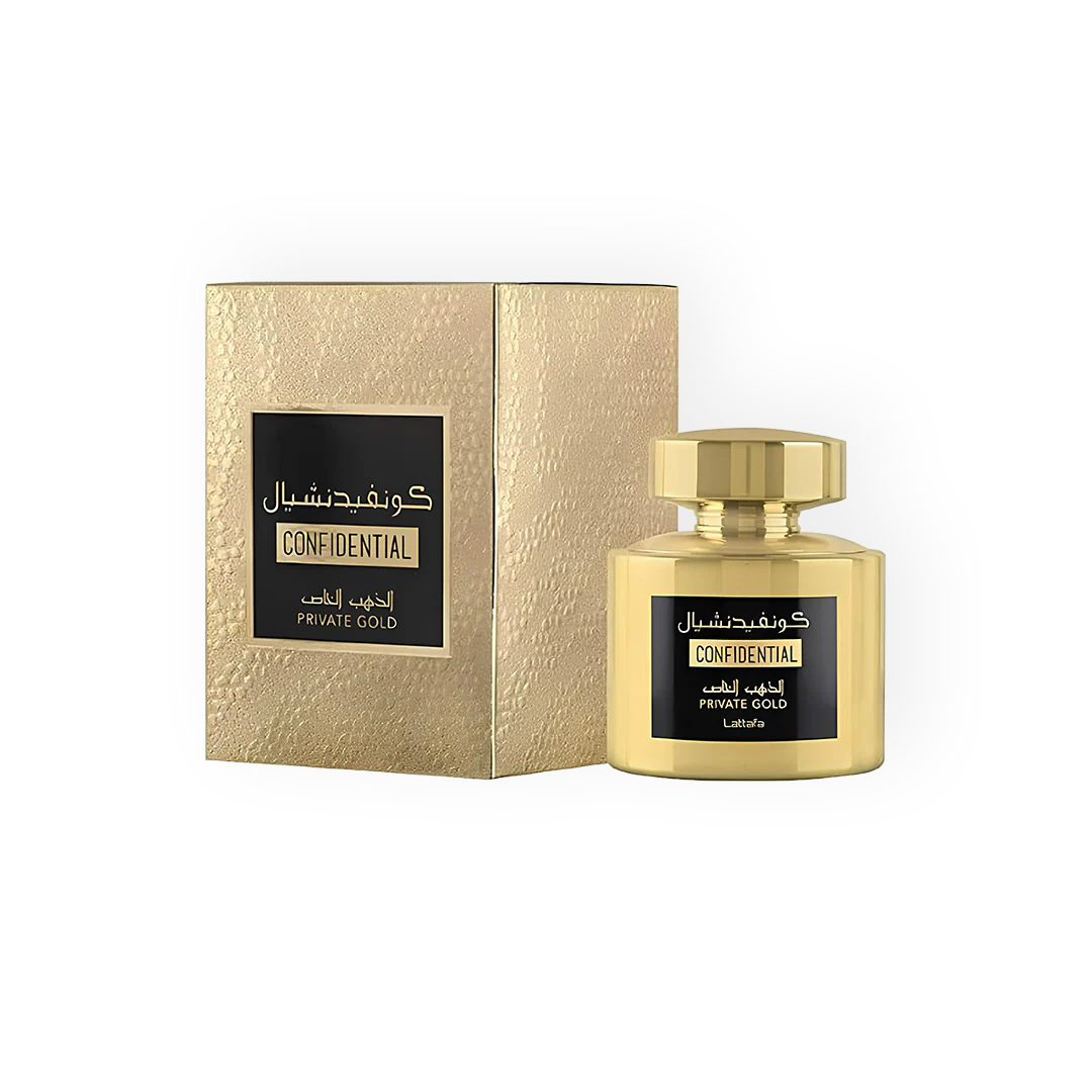 Parfum Confidential Private Gold 100ml - Lattafa