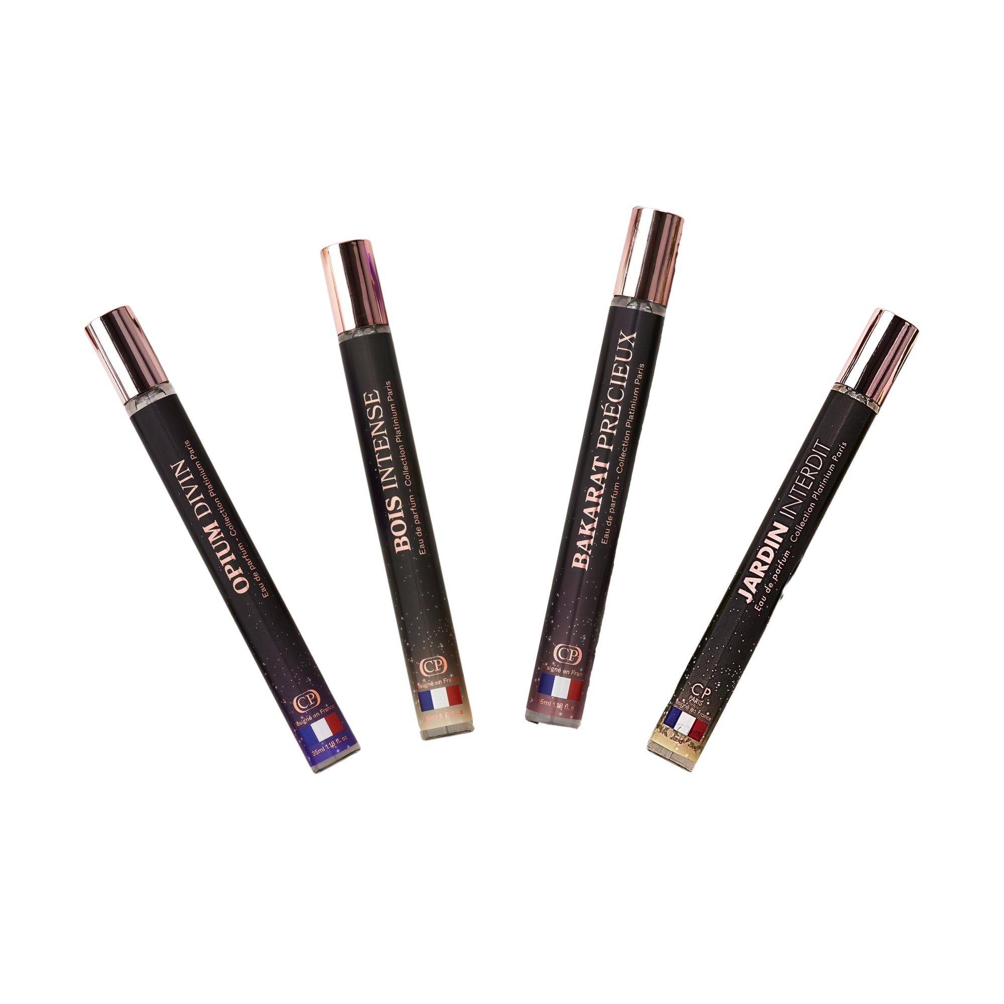Parfum de Poche 35 ml - Collection Platinium (Lot de 24)