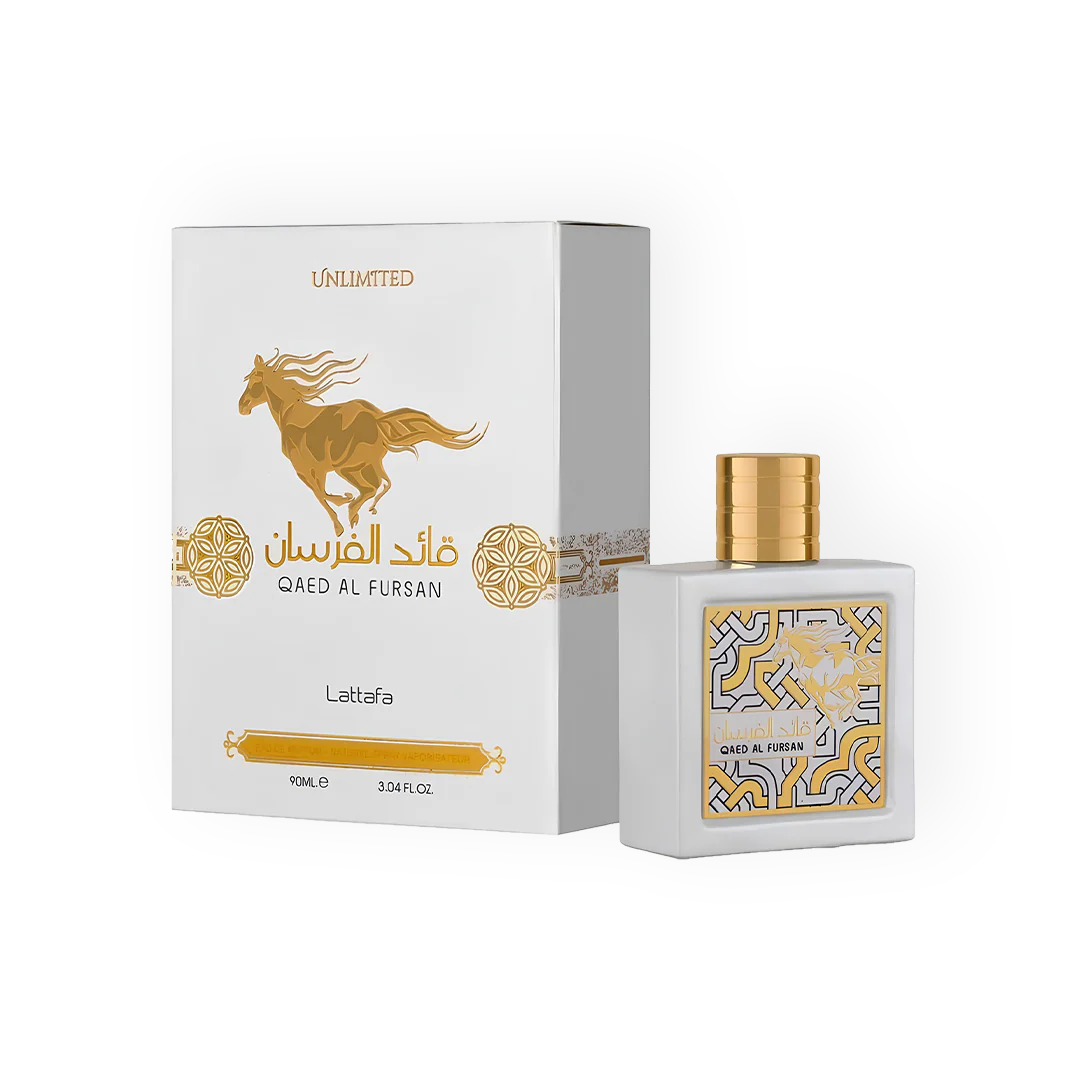 Eau de Parfum Qaed Al Fursan White 90ml - Lattafa