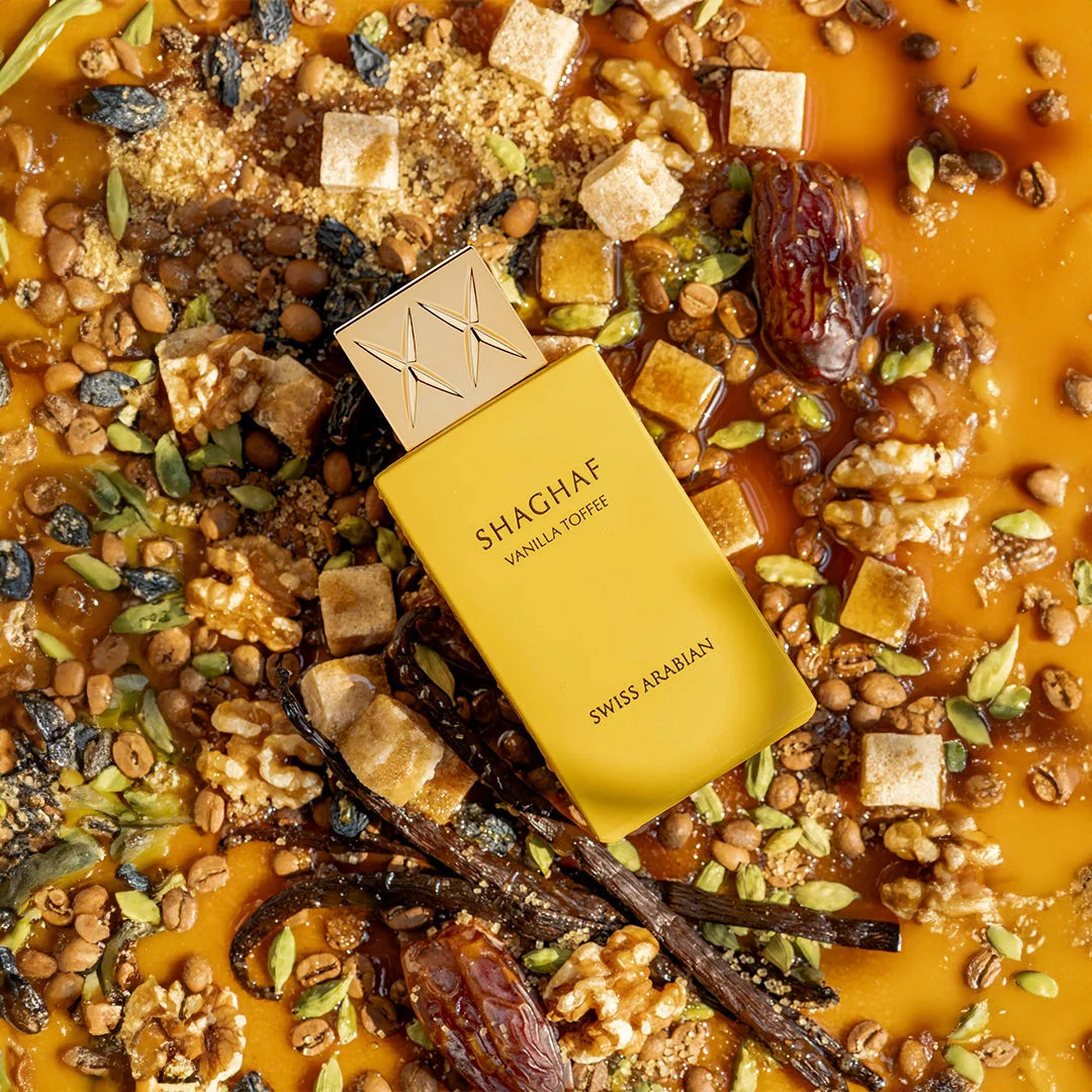 Eau de Parfum Shaghaf Vanilla Toffee 75ml - Swiss Arabian