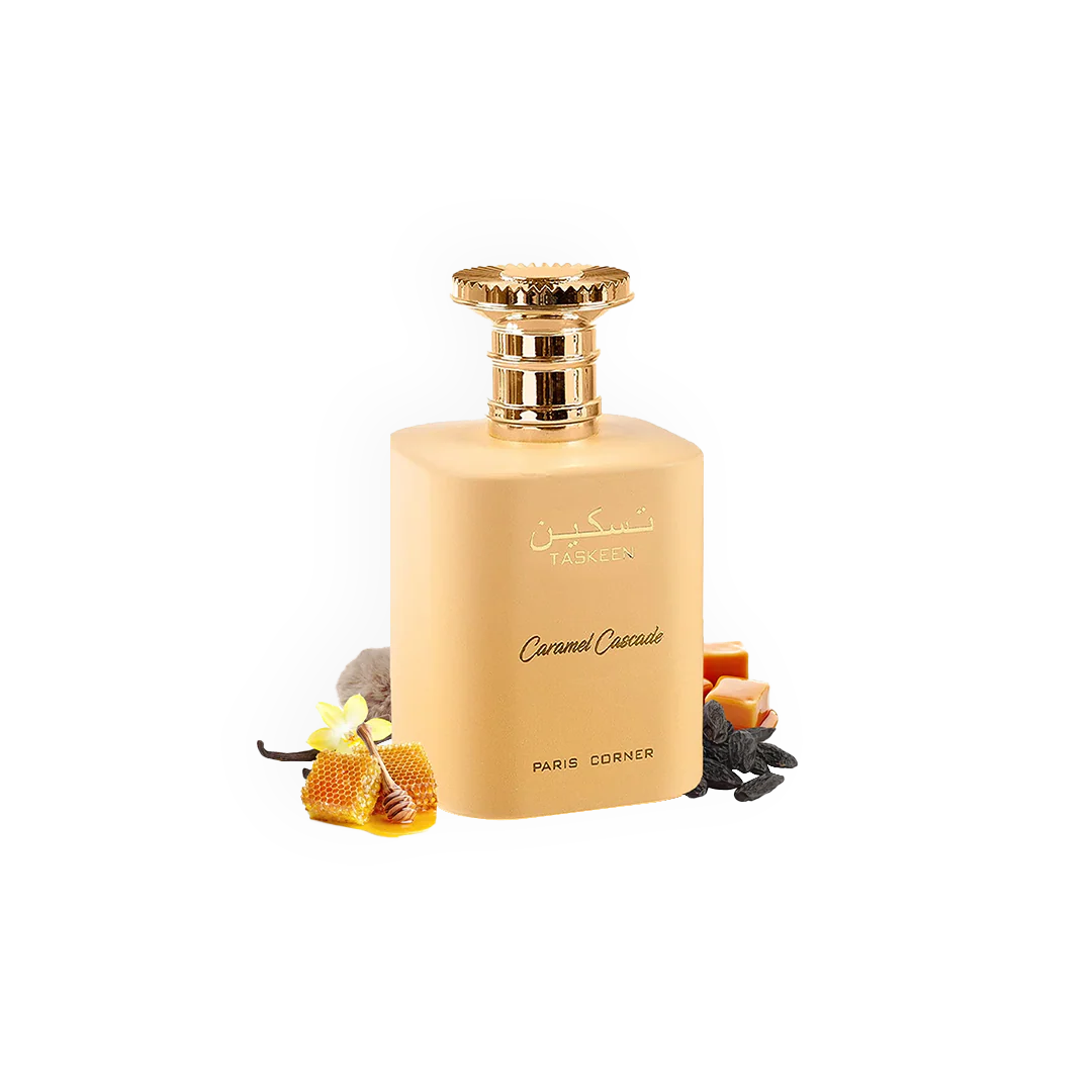 Eau de Parfum Taskeen Caramel Cascade 100ml - Paris Corner