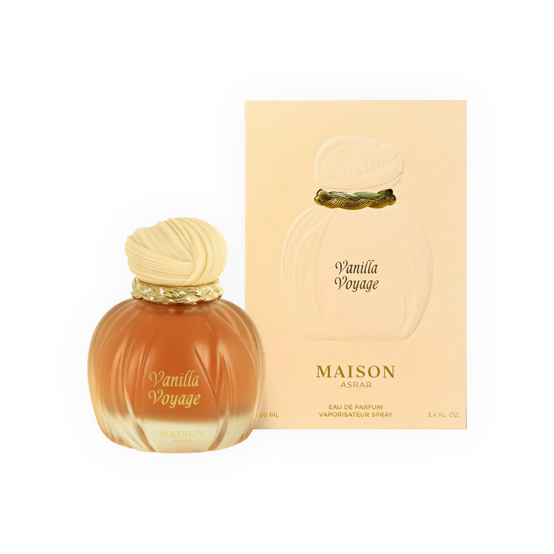 Eau de Parfum Vanilla Voyage 100ml - Maison Asrar