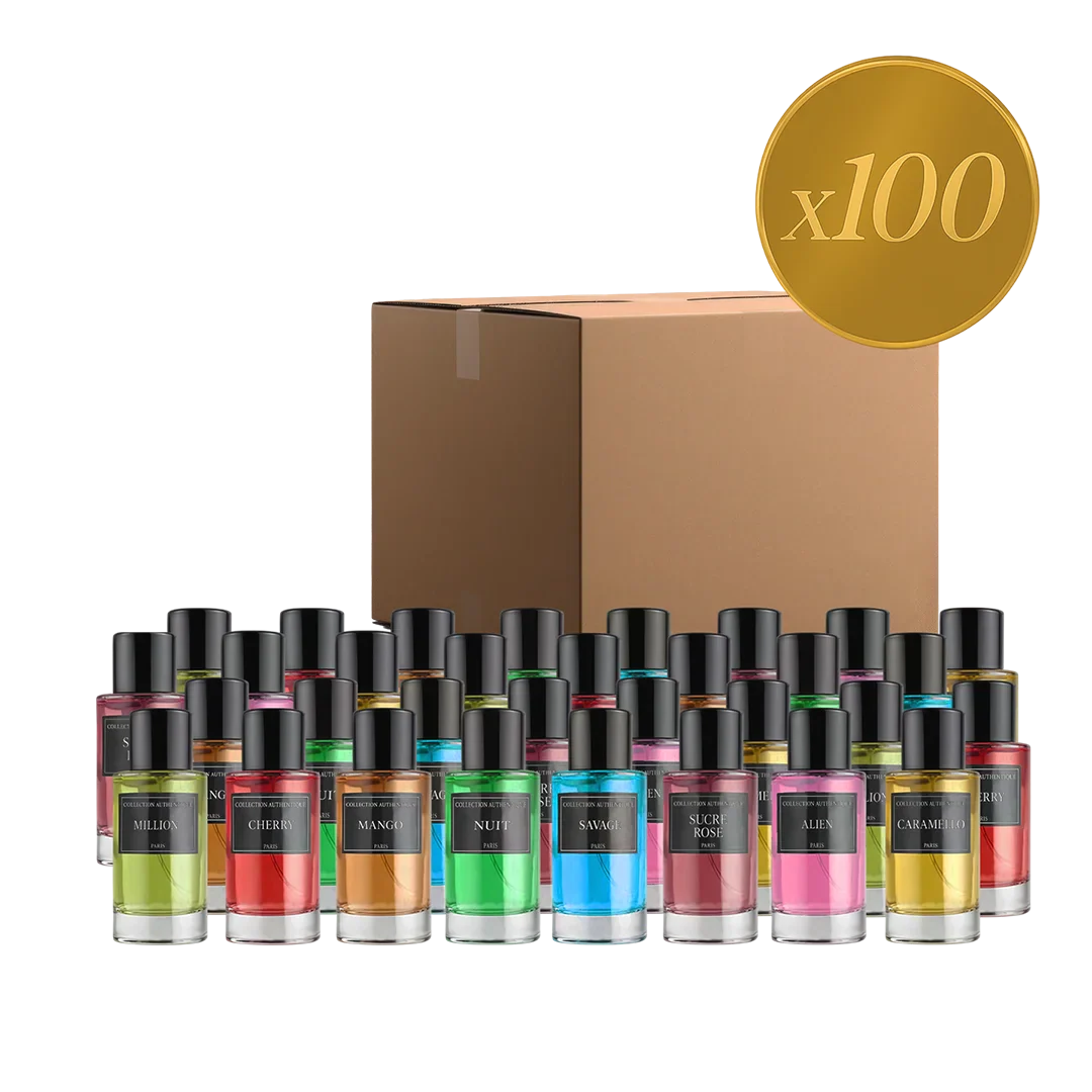 LOT DE 100 PARFUMS COLLECTION PRIVEE - EDITION ÉTOILÉE