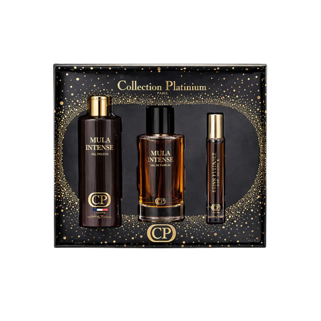 Coffret parfum Mula Intense – Collection Platinum (Paris)
