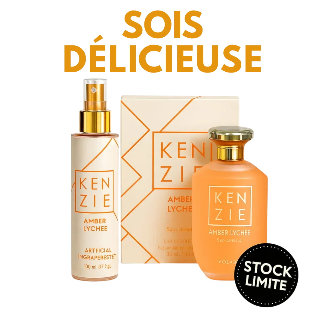 LOT KENZIE AMBER LYCHEE PARFUM 100 ML + BRUME
