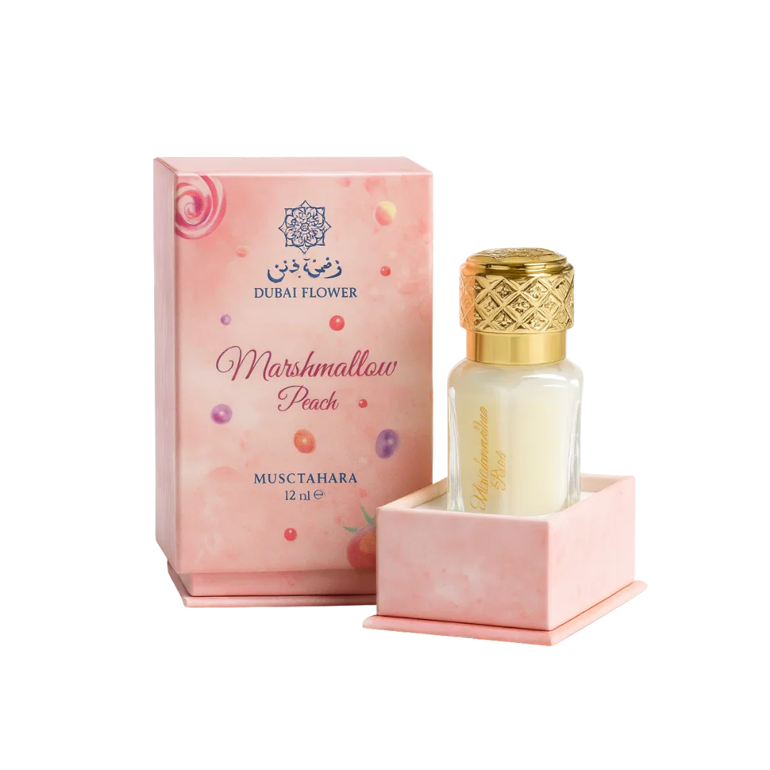 Musc Marshmallow Peach 12 ml – Dubai Flower