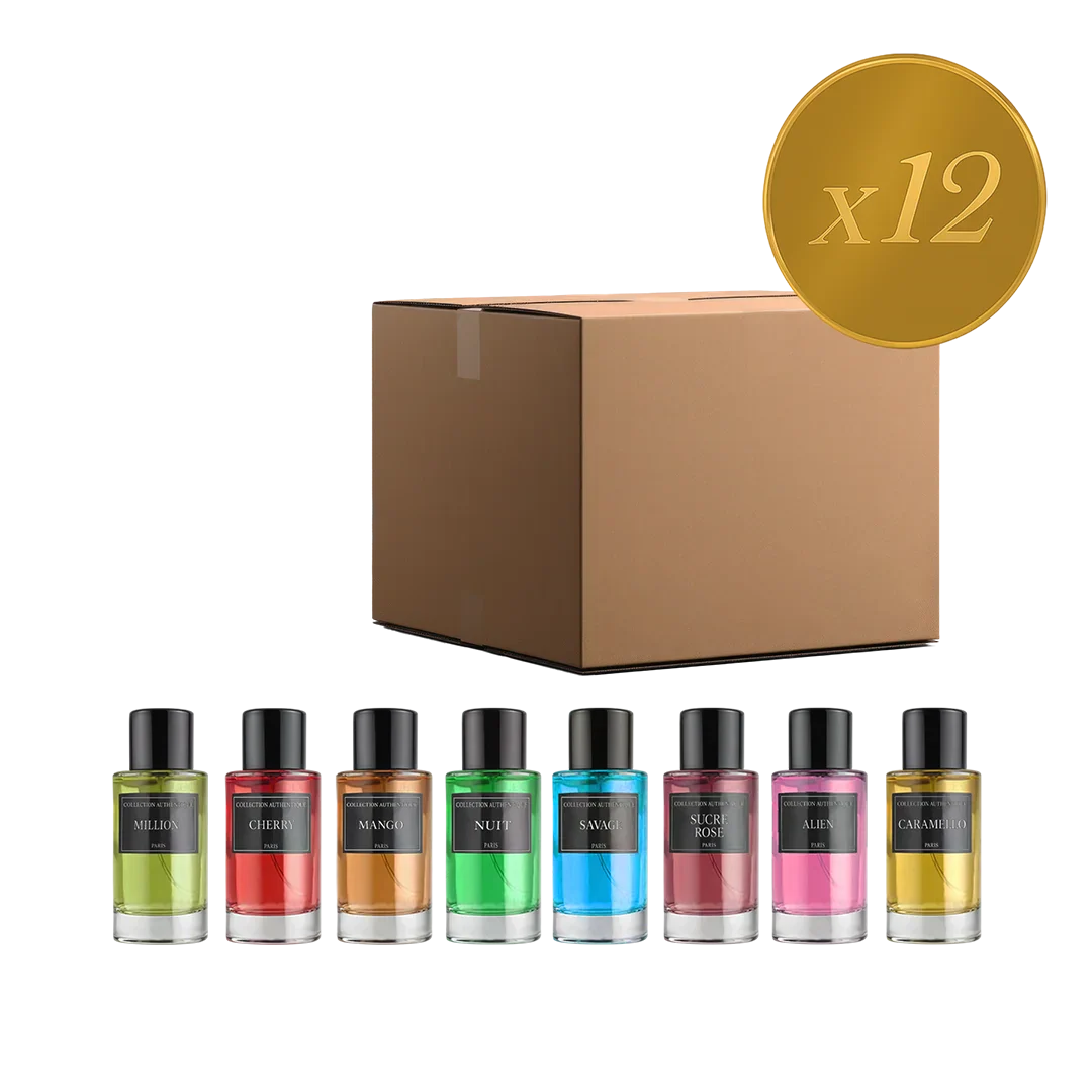 LOT DE 12 PARFUMS COLLECTION PRIVÉE - EDITION ÉTOILÉE