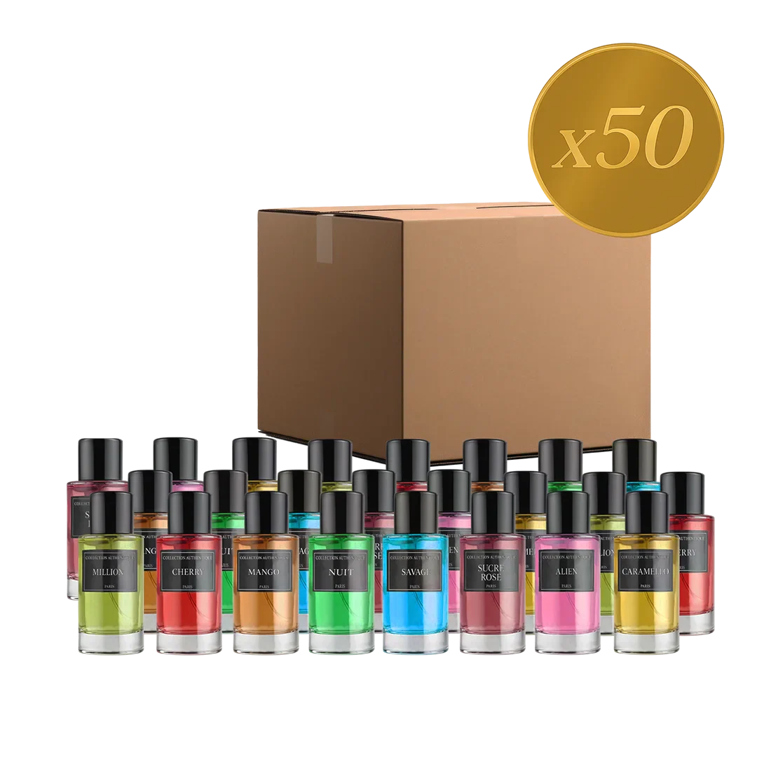 LOT DE 50 PARFUMS COLLECTION PRIVEE - EDITION ÉTOILÉE